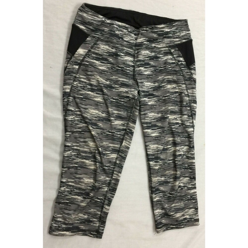 WOMENS ATHLETIC YOGA CAPRIS PANTS WAIST 29 IN.,